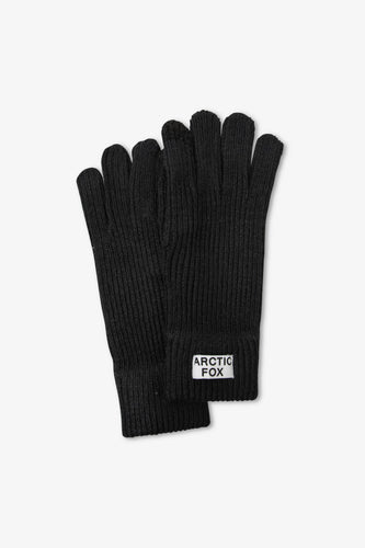The Recycled Bottle Gloves - Black