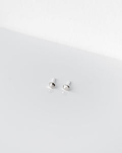 Gaia Stud Earrings - Recycled Sterling Silver