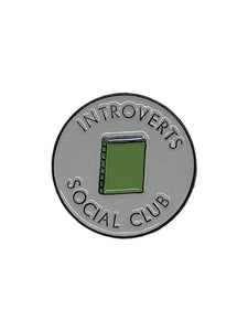 Introvert Social Club Enamel Pin